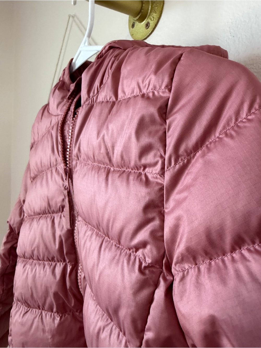 Quince Lightweight Down Hooded Puffer Jacket